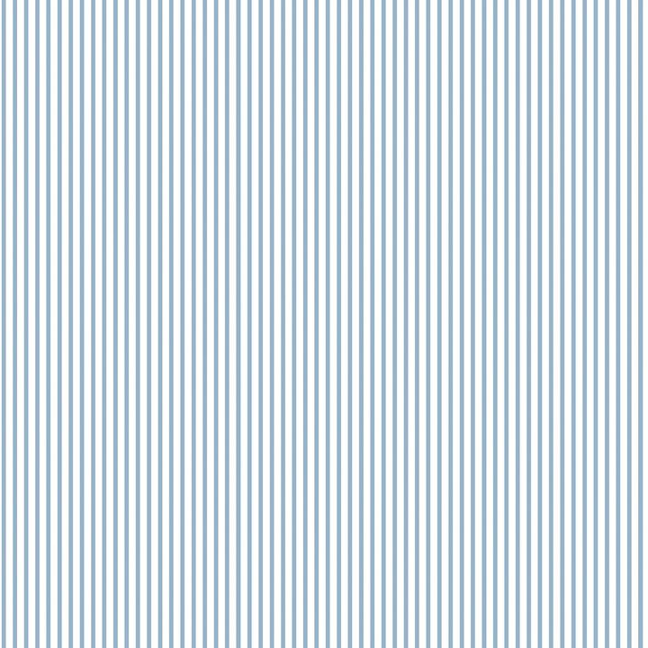 Small Prints Candy Stripe Blue Wallpaper G56641