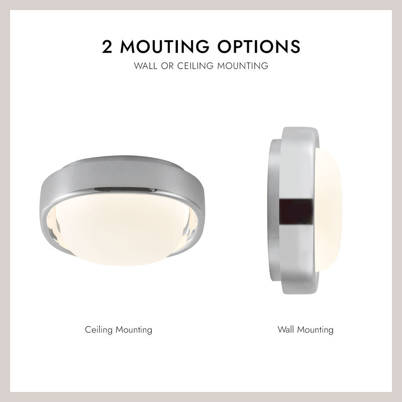 Pebble 8 in LED Flush Mount image number 9