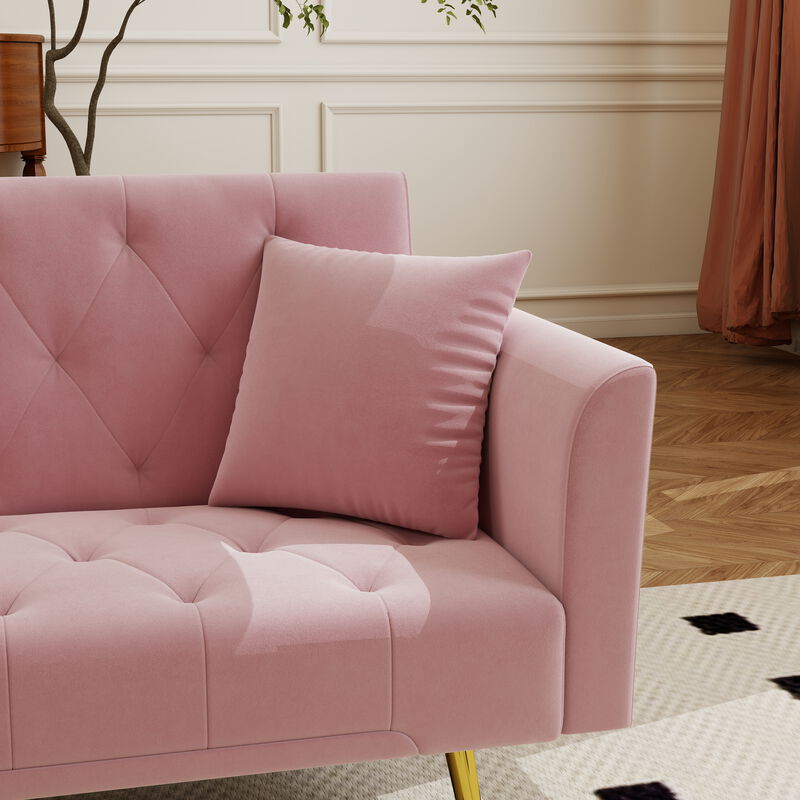 Limpis 72 inch foldable sleeper sofa image number 6