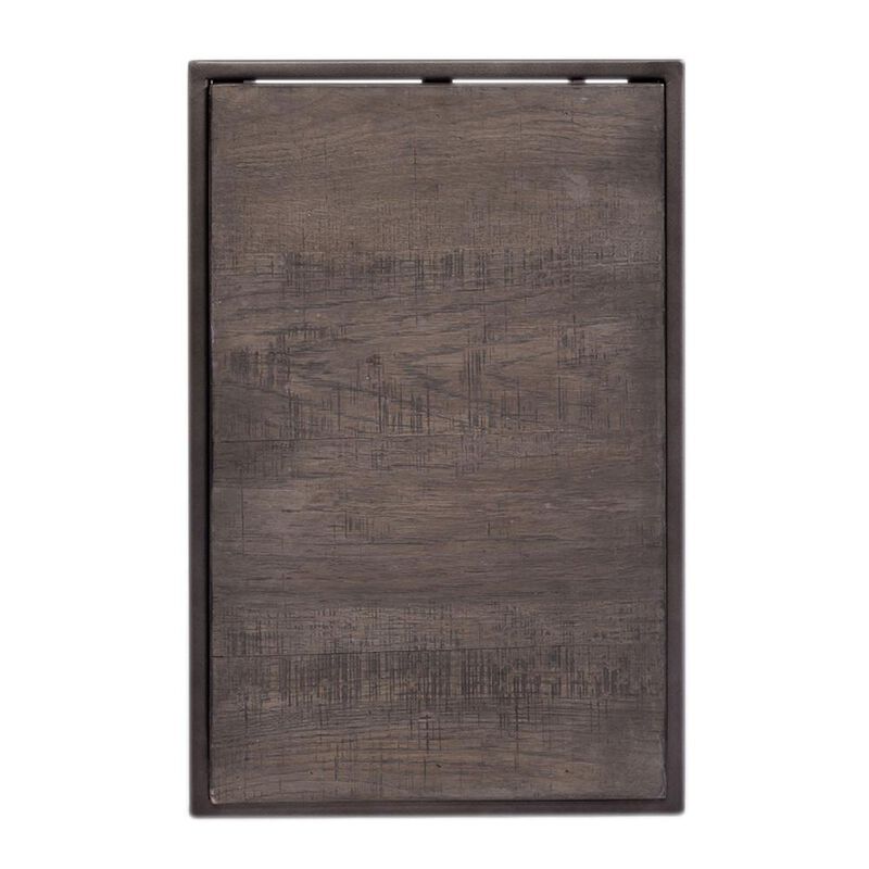 Liberty Furniture Modern View Laptop Table in Gauntlet Gray image number 4