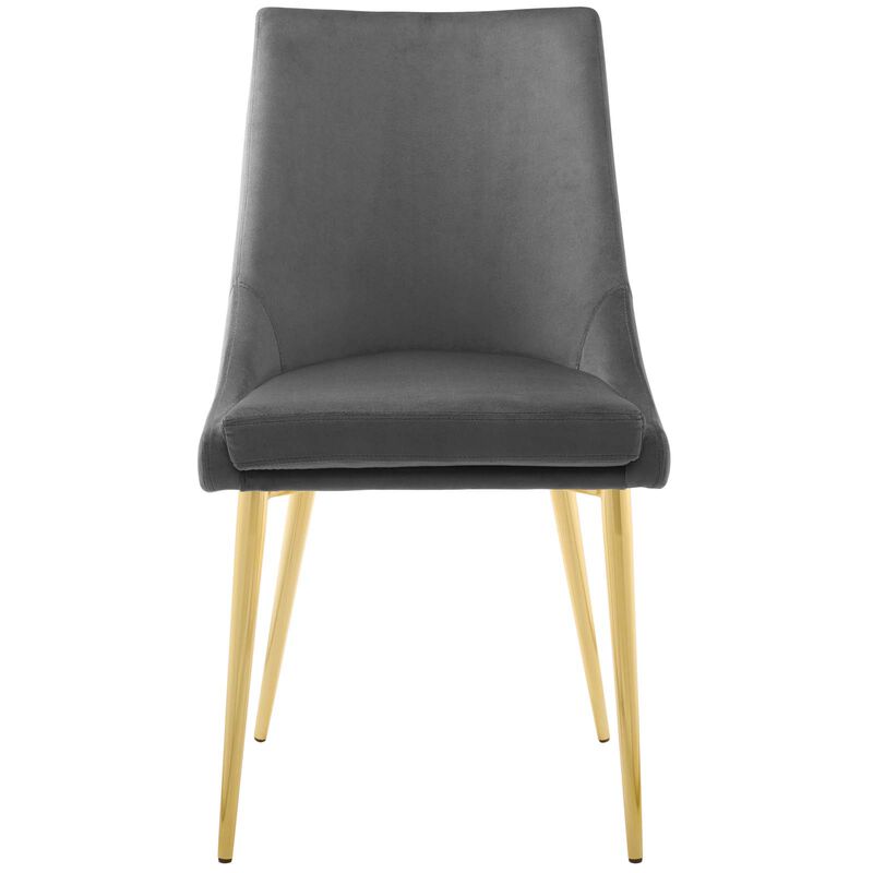 Viscount Modern Accent Performance Velvet Dining Chair image number 3