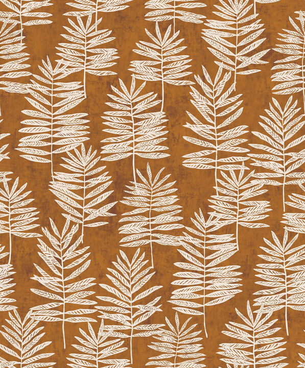 Zen Tumbling Leaf Orange Wallpaper DWP0365-06