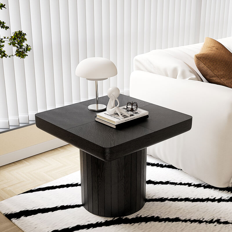 Snemda Minimalist Square Side Table image number 6