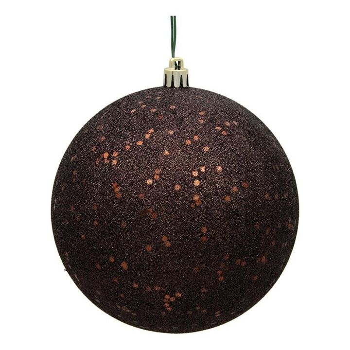 Vickerman Chocolate Sequin Ball Drilled Cap -