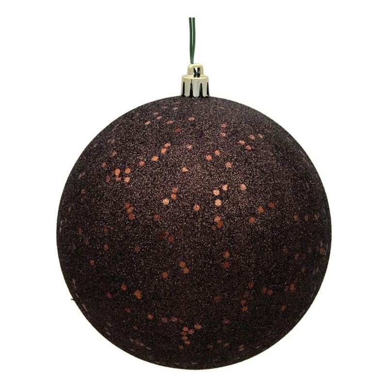 Vickerman Chocolate Sequin Ball Drilled Cap - image number 0