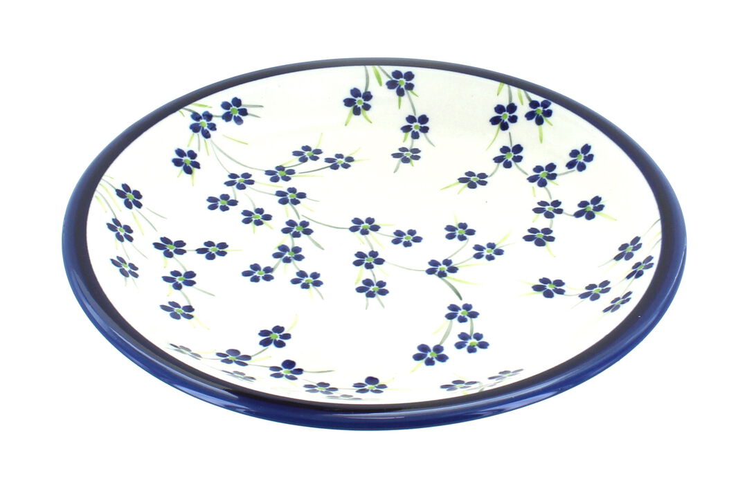 Blue Rose Polish Pottery Xandra Small Dinner Plate