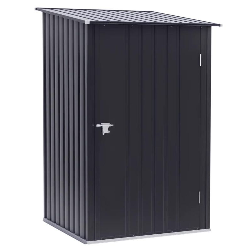 Hivvago Small Lockable Outdoor Tool Shed image number 0