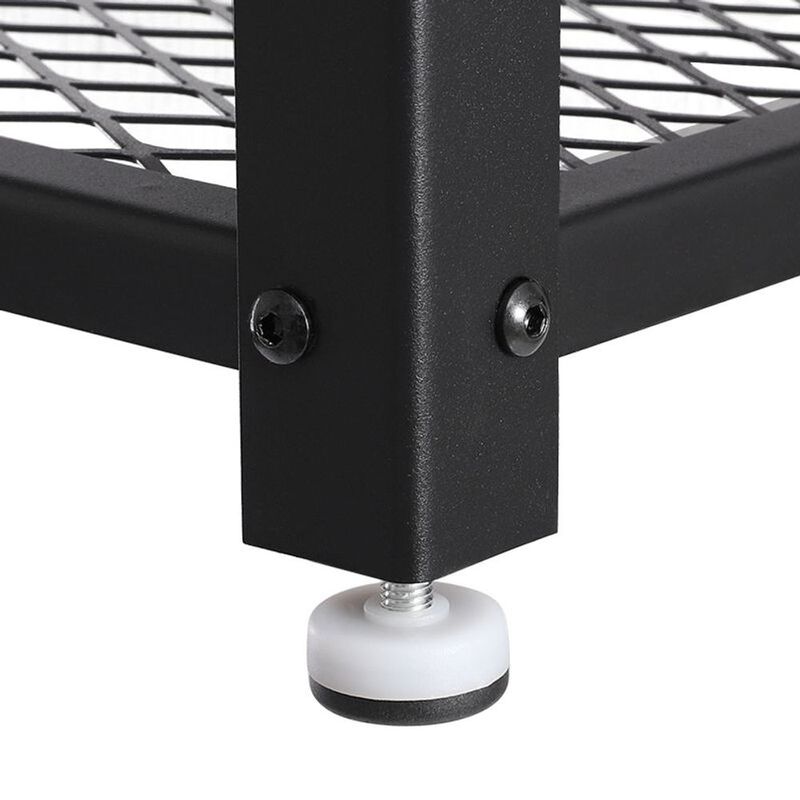 Bryce Shoe Bench - 3-Tier Storage Rack with Cushioned Seat for Entryway