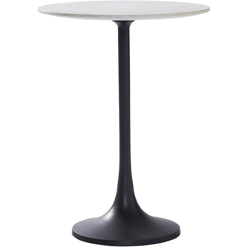 Renwil Mortain Black and White Table