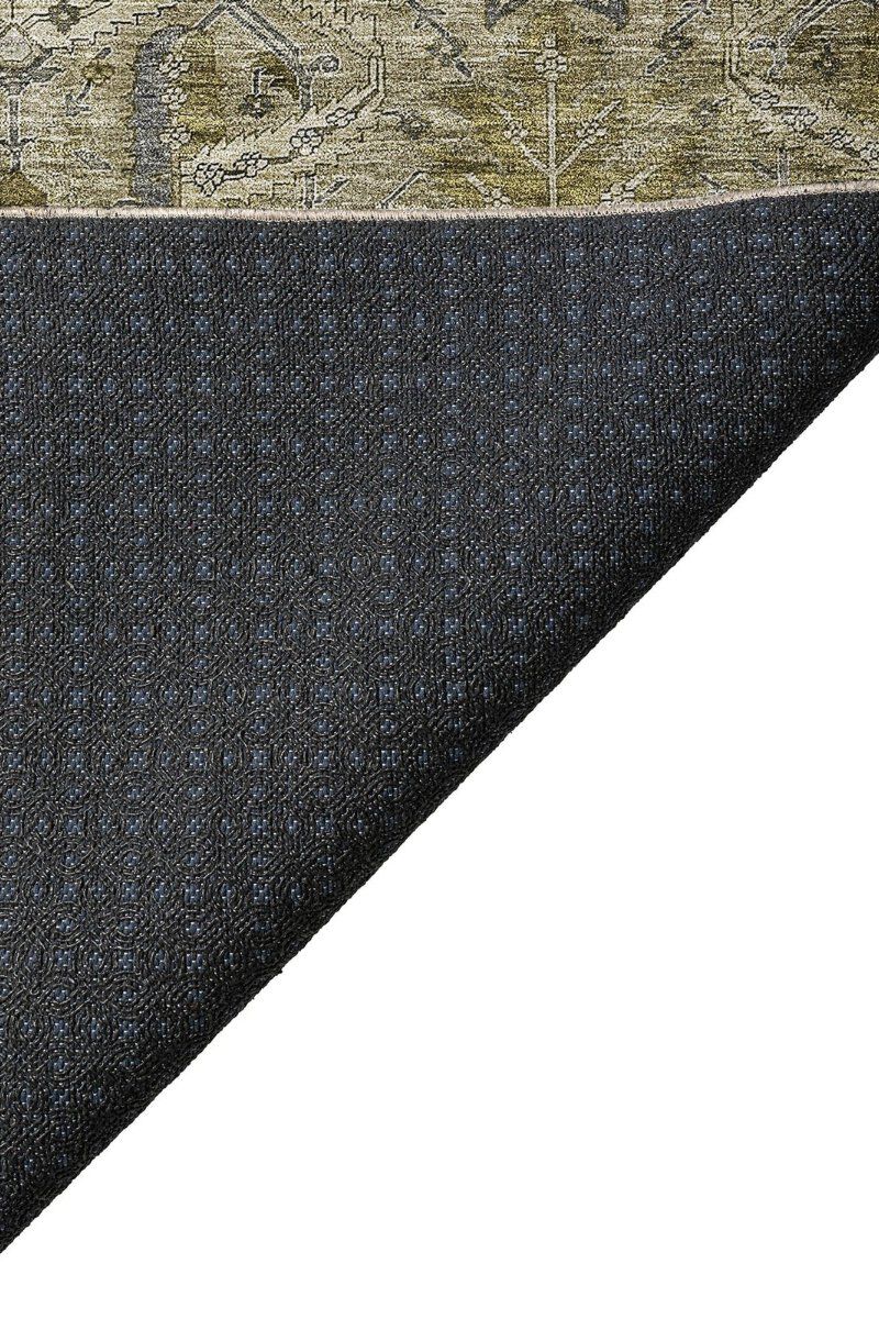 Solace SL7 Taupe 8' Round Rug image number 3