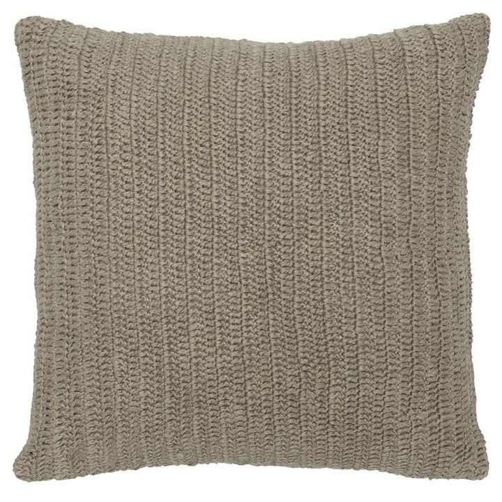 Kosas Home Marcie Knitted 22 Throw Pillow, Natural
