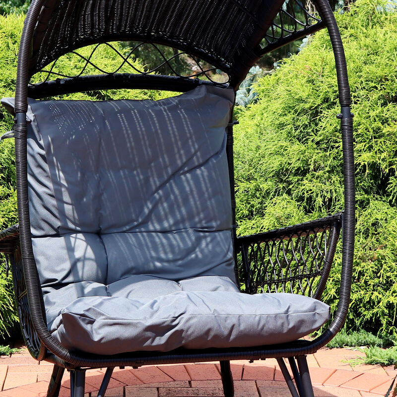 Sunnydaze Basket Chair Replacement Cushion