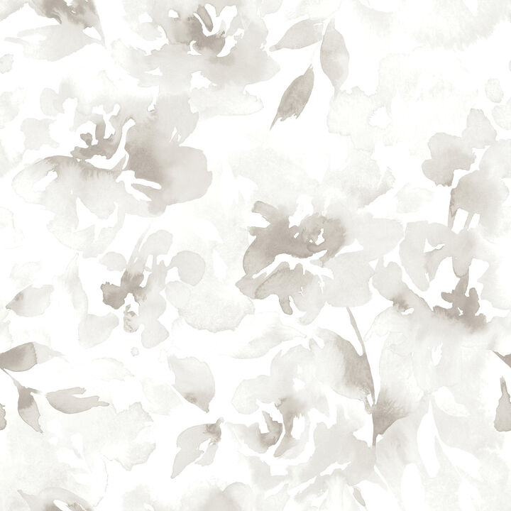 Renewed Floral Neutral Wallpaper