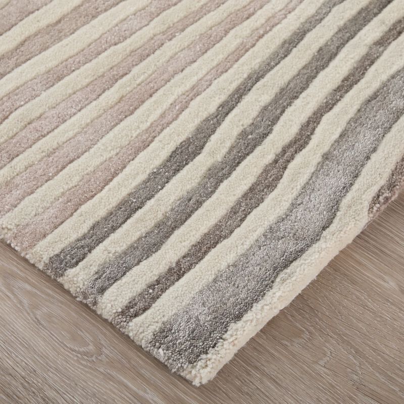 Maridian 8A71F Taupe/Beige 5' x 8' Rug image number 2
