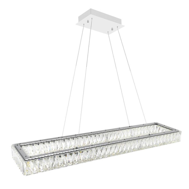 Felicity LED Chandelier With Chrome Finish