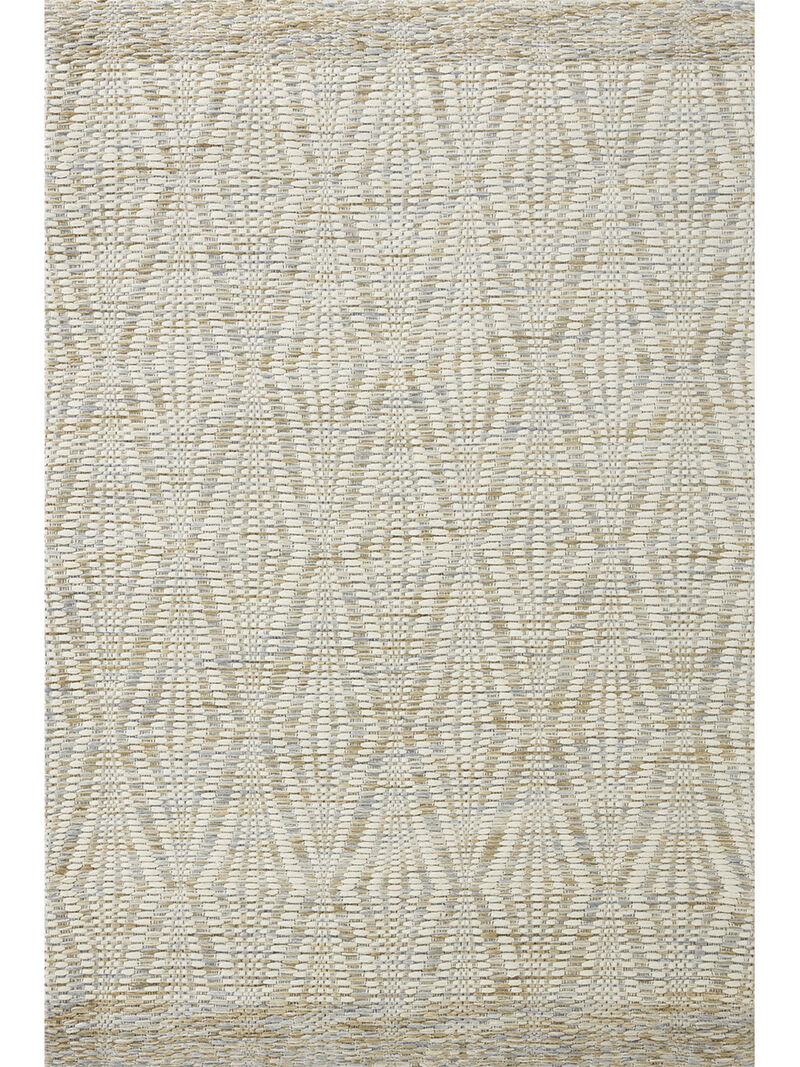Kenzie KNZ01 Ivory/Sand 5' x 7'6" Rug