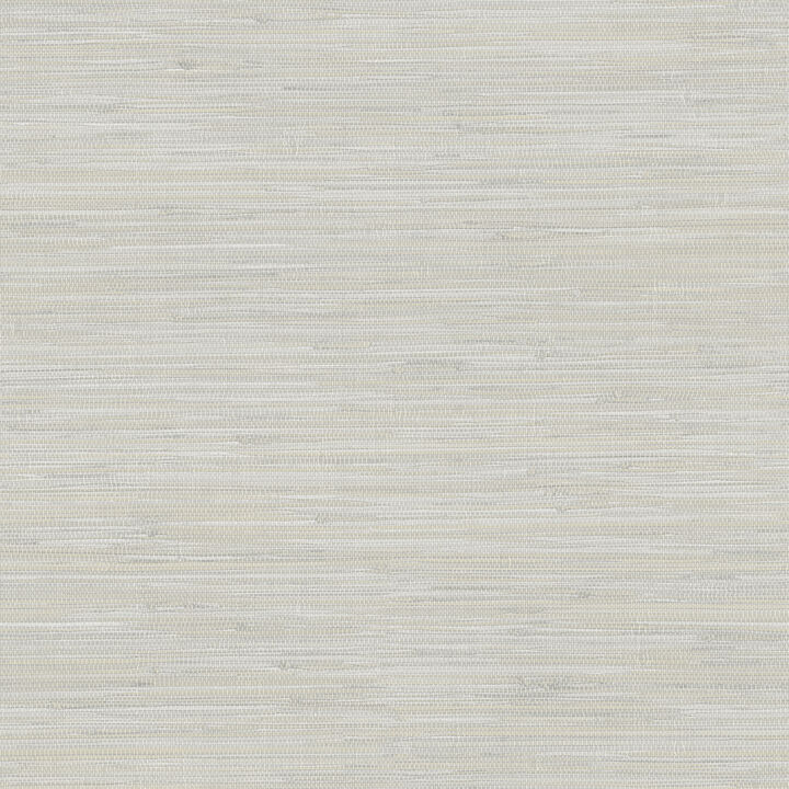 Waverly Light Grey Faux Grasscloth Wallpaper (Set of 2)