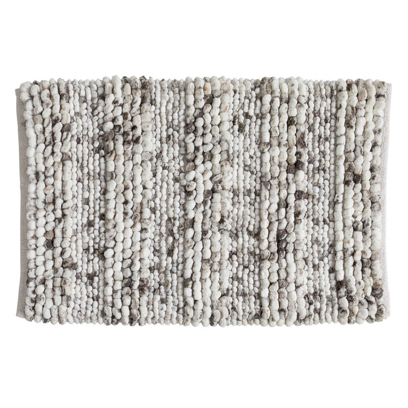 Market & Place Microfiber Textured Plush Bath Rug