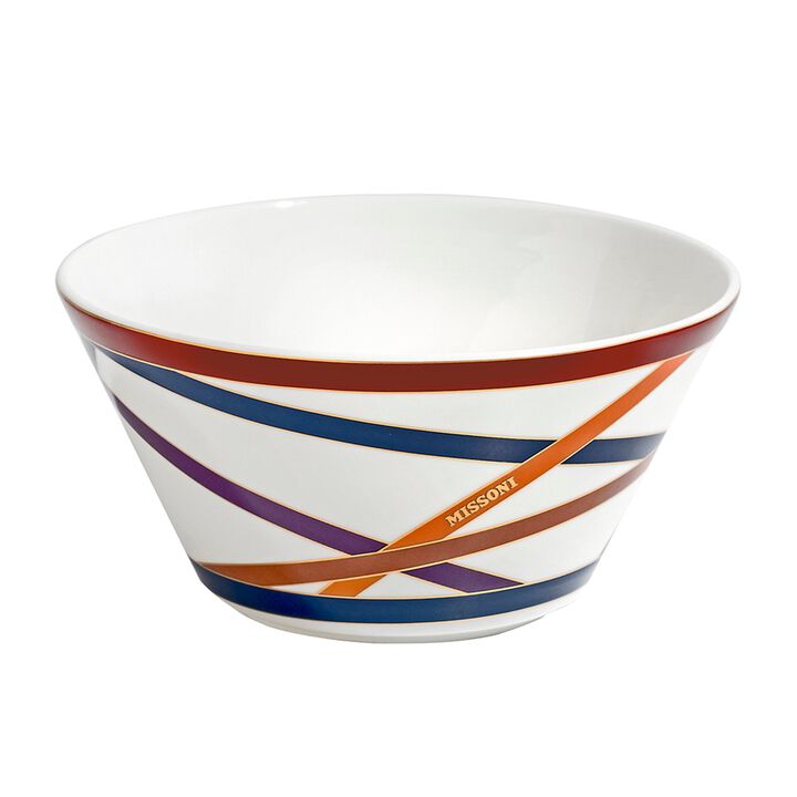 Fruit Bowls NASTRI MULTICOLOR Set of 2, diam. 5.04", H 2.48"
