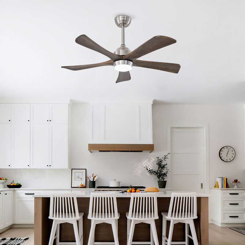 Solid Wood Blades Ceiling Fan image number 6