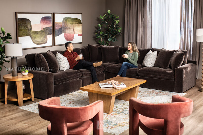 Maxton Heights 5-Piece Sectional image number 5