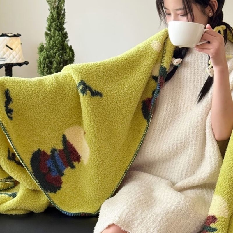Sunny Meadow Throw Blanket image number 5