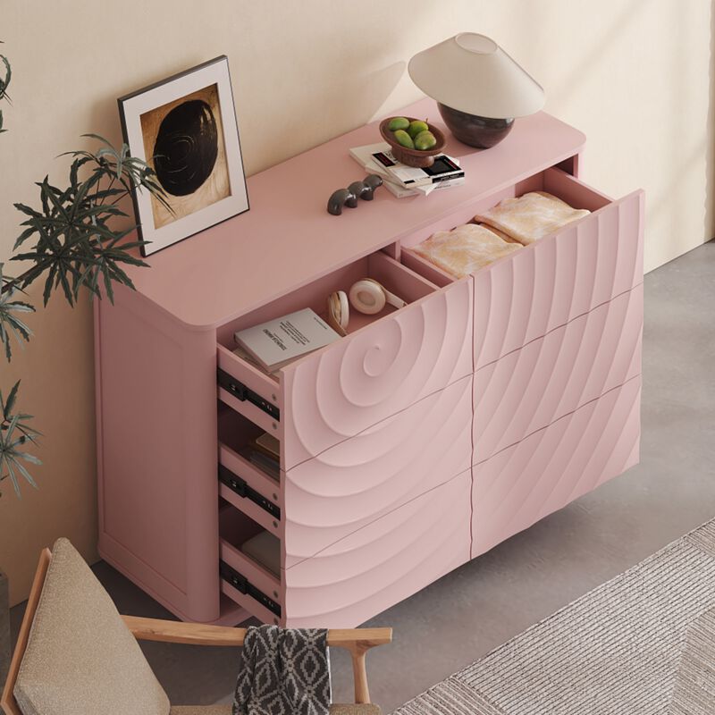 Vudnox 6 Drawer Dresser image number 3