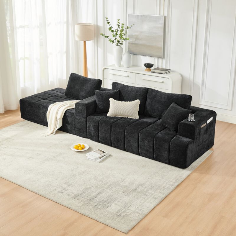 Jigipt L-Shaped Sectional Sofa image number 3