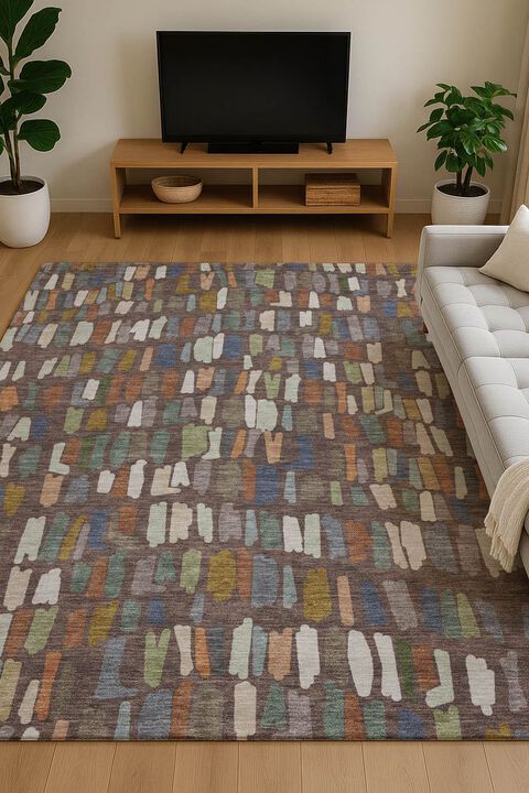 Kenner KN5 Chocolate 9' x 12' Rug