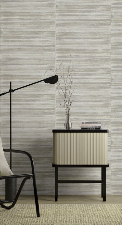Italian Style Orizzontale Cool Silver Grey Wallpaper 24462