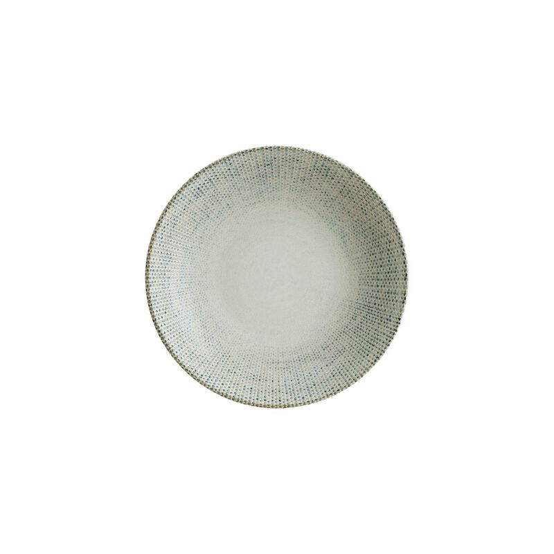 Sway dia.10" h:2" 44 oz. Round Decorated Porcelain Bowl (Set of 2)