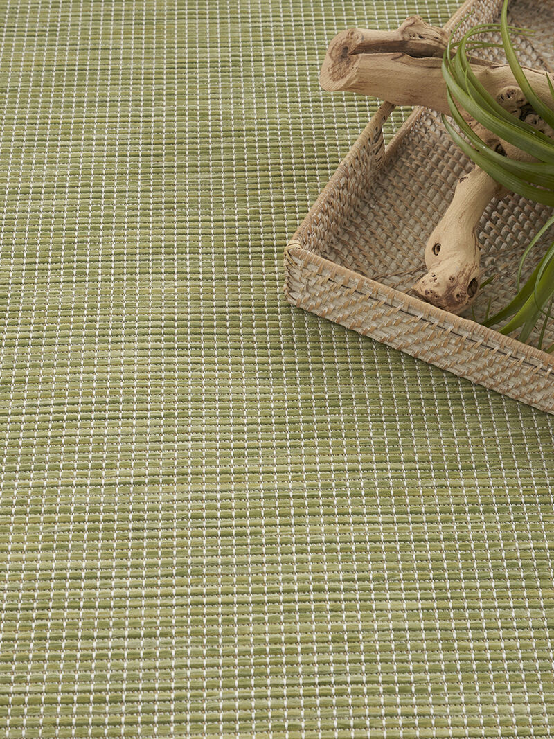 Positano POS01 Green 8' x Round Rug image number 7