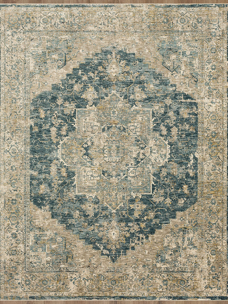 Marash Ezine Blue 9' X 12' 2" Rug