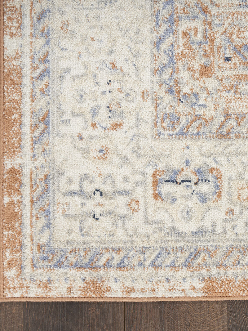 Nourison Essentials Persian NRE07 Beige/Blue 5' x 7' Rug
