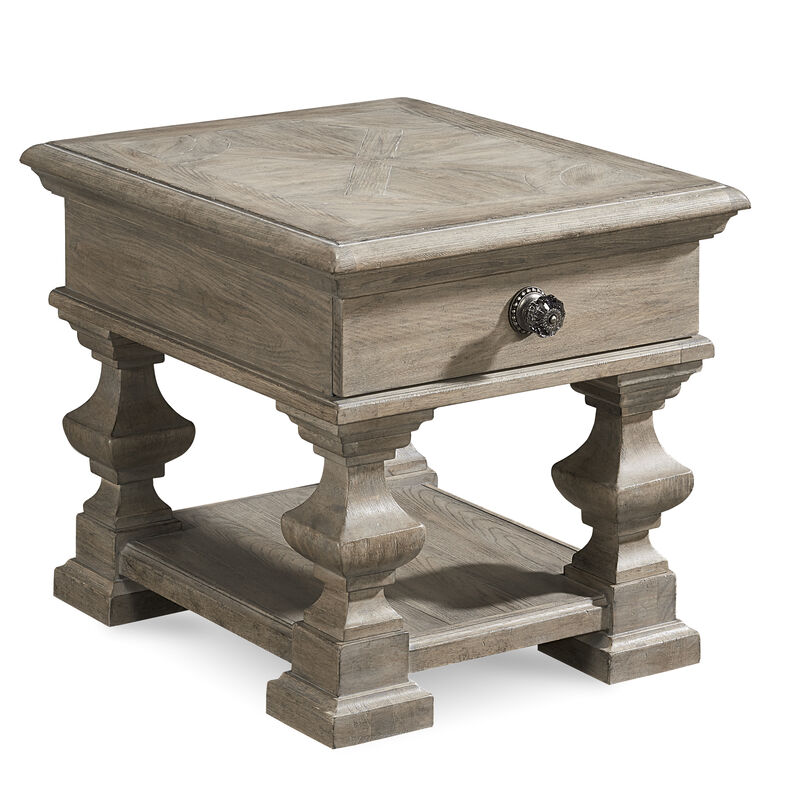 Arch Salvage Sloane End Table Parch