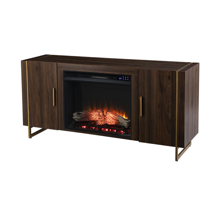 Everly Touch Fireplace Console