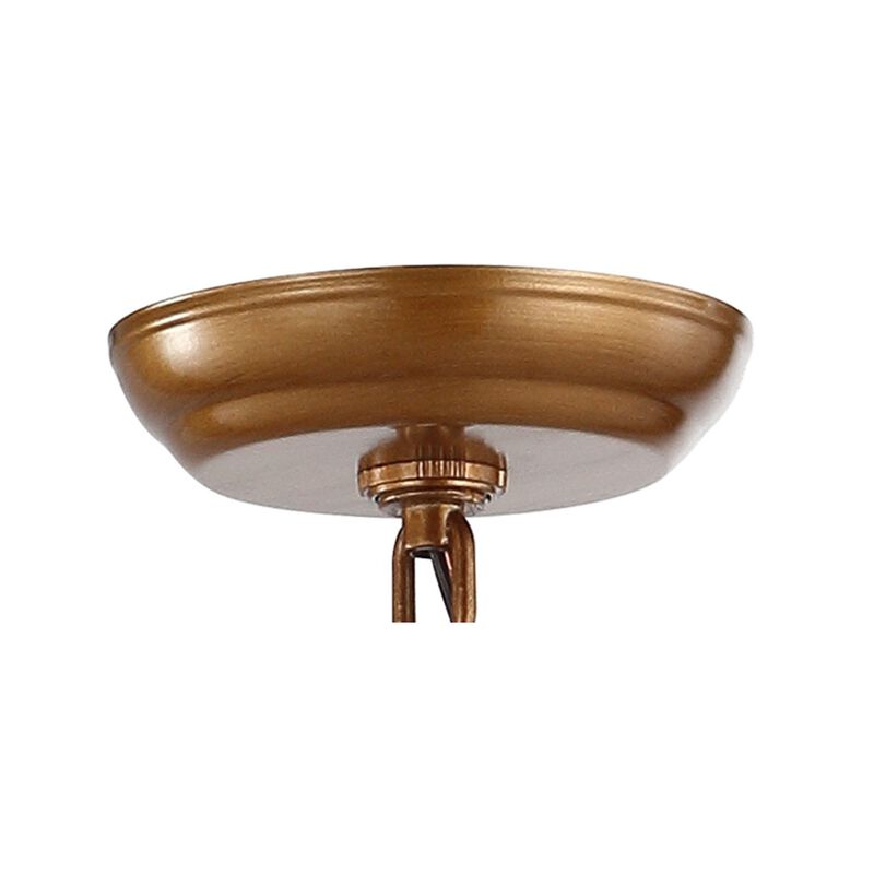 PagodaBulb Lantern Metal LED Pendant