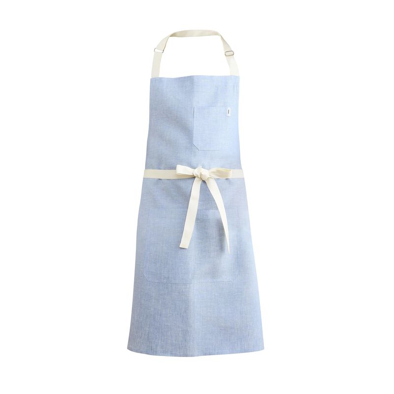 Solino Home 100% Pure Linen Apron - Kitchen Linen image number 2