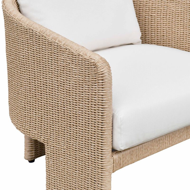 Alexa Cream Outdoor Armchair image number 4