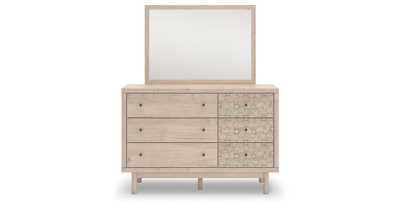 Shapella Dresser and Mirror image number 5