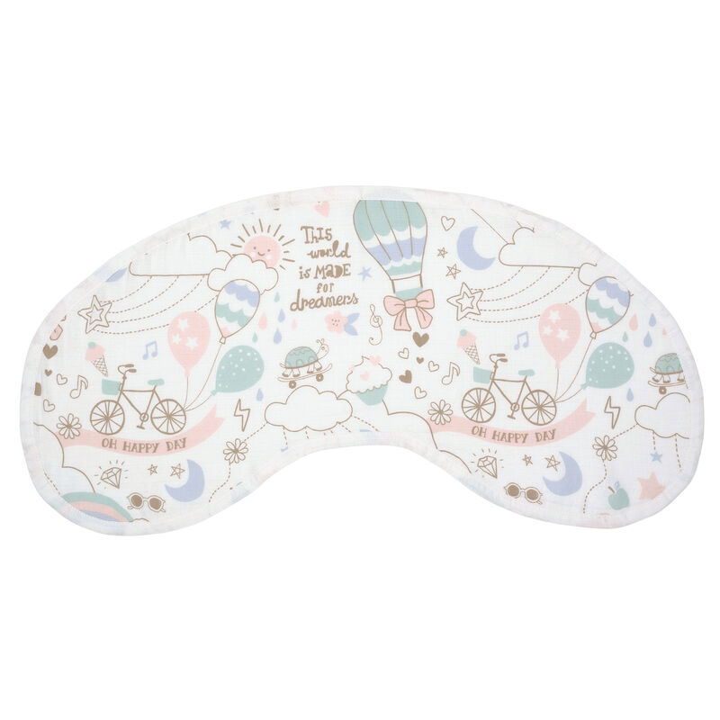 Lambs & Ivy 5 Piece Pink/White Bunny Infant/Newborn Baby Gift Set w/ Swaddle