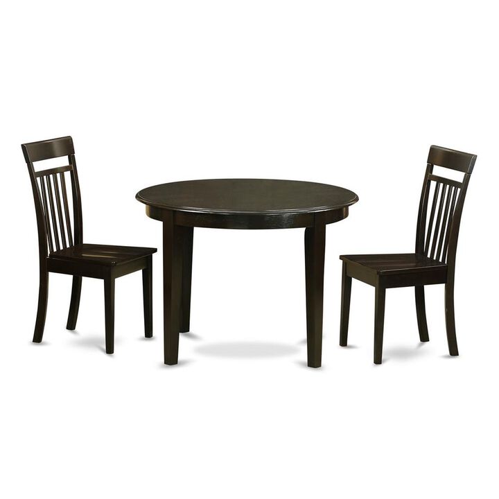 3 PC Kitchen nook Dining set-Table and 2 Kitchen Chairs