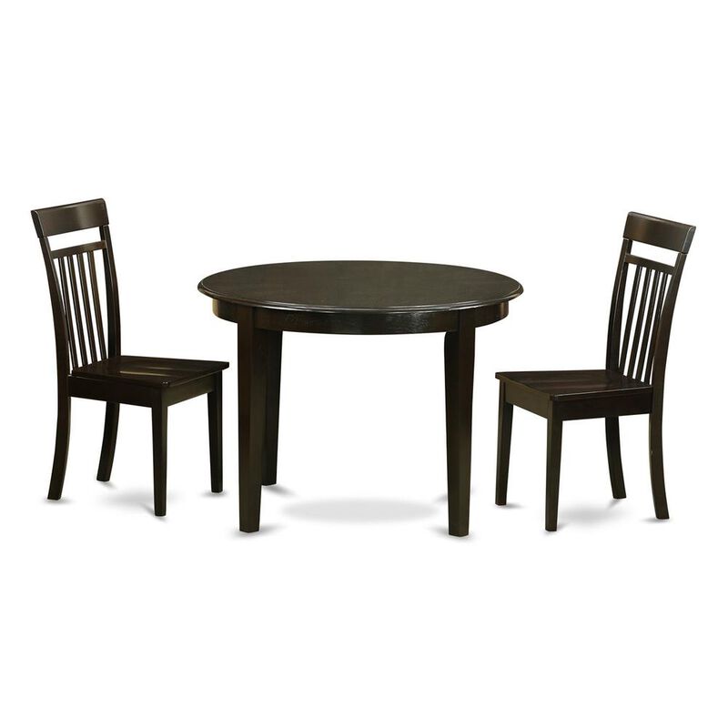 3 PC Kitchen nook Dining set-Table and 2 Kitchen Chairs