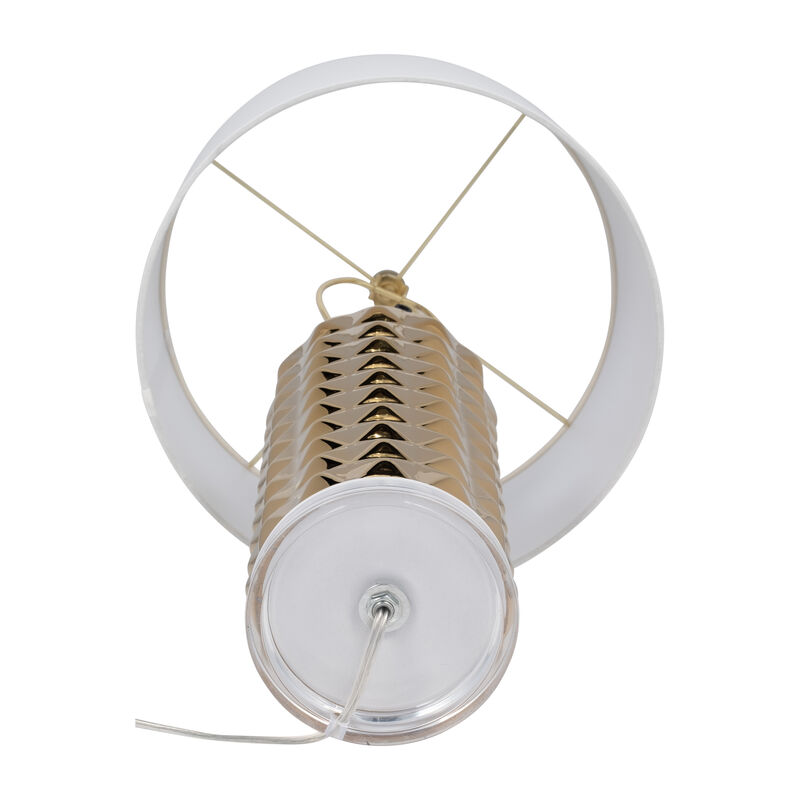 Ceramic 25" Table Lamp, Gold image number 5