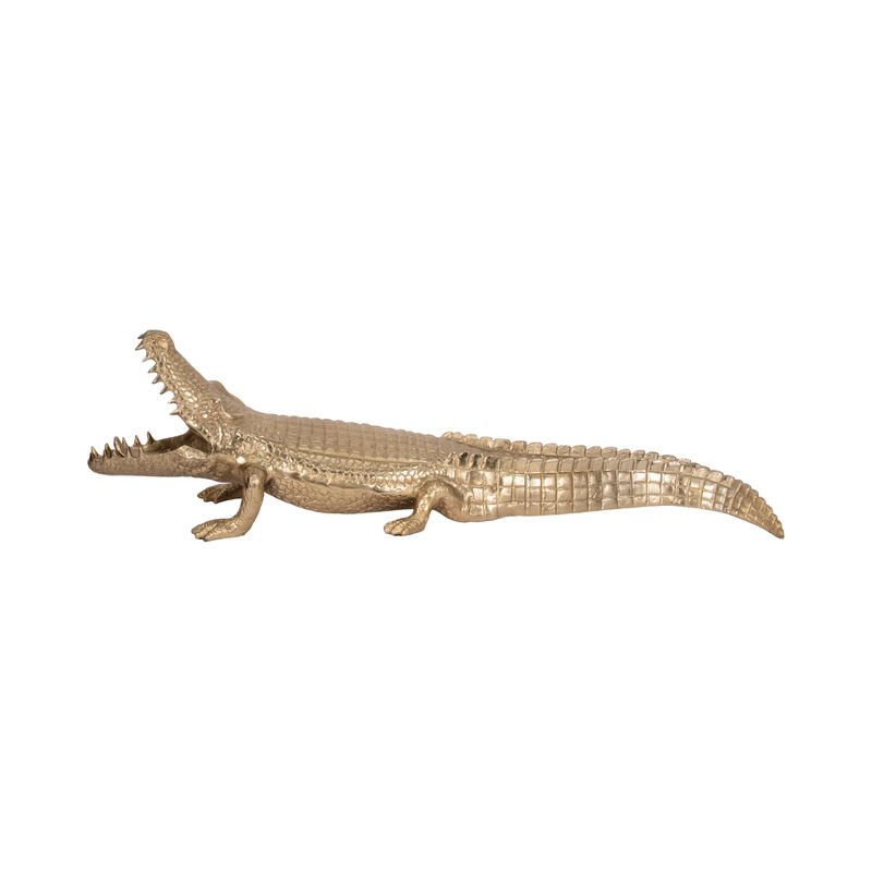 Metal Alligator Tabletop Decor image number 1