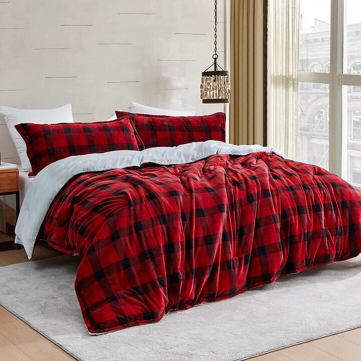 Ah, Yes The Scottish Winter - Coma Inducer® Oversized Comforter - Buffalo Plaid