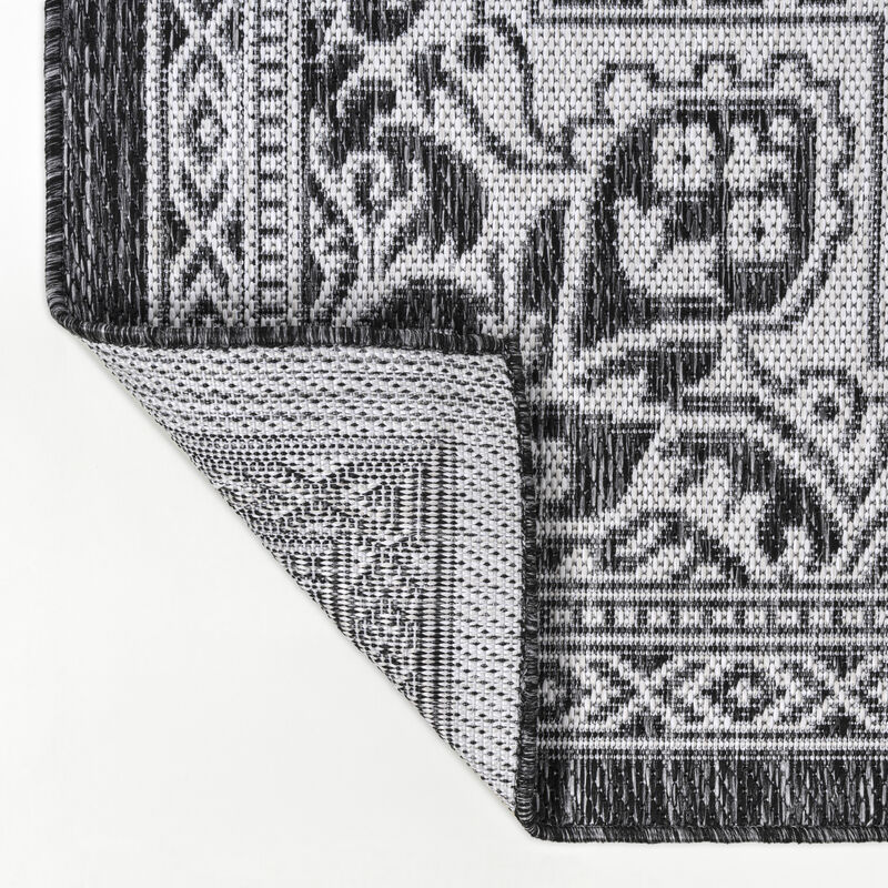 Arden Vintage Casual Medallion Indoor/Outdoor Area Rug