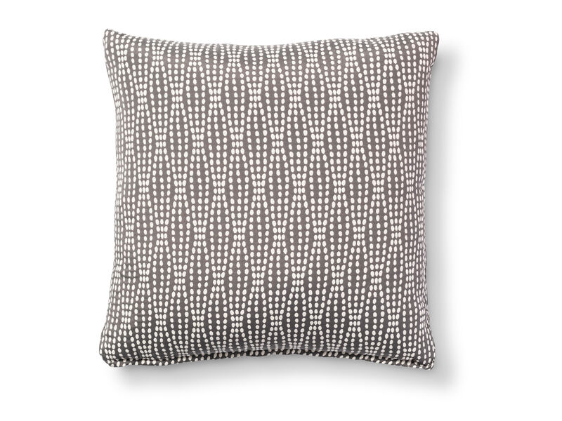 Strands Charcoal Pillow