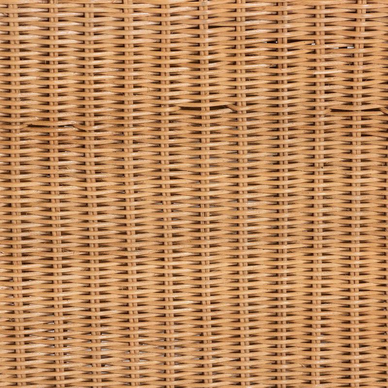 bali & pari Nevada Bohemian Light Honey Rattan Accent Bench