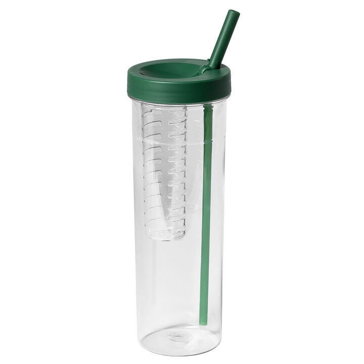VENTRAY Home Fruit Infuser Water Bottle with Straw